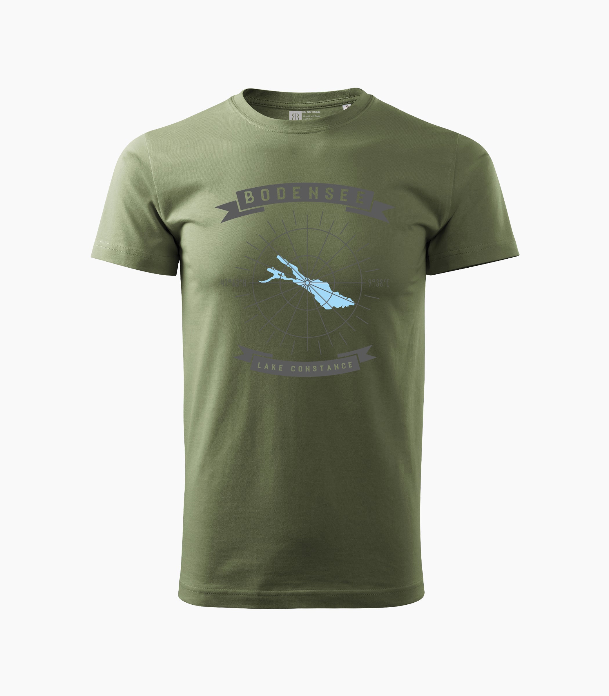 Bodensee Round neck T-Shirt Unisex-RRT06 - Robin Ruth