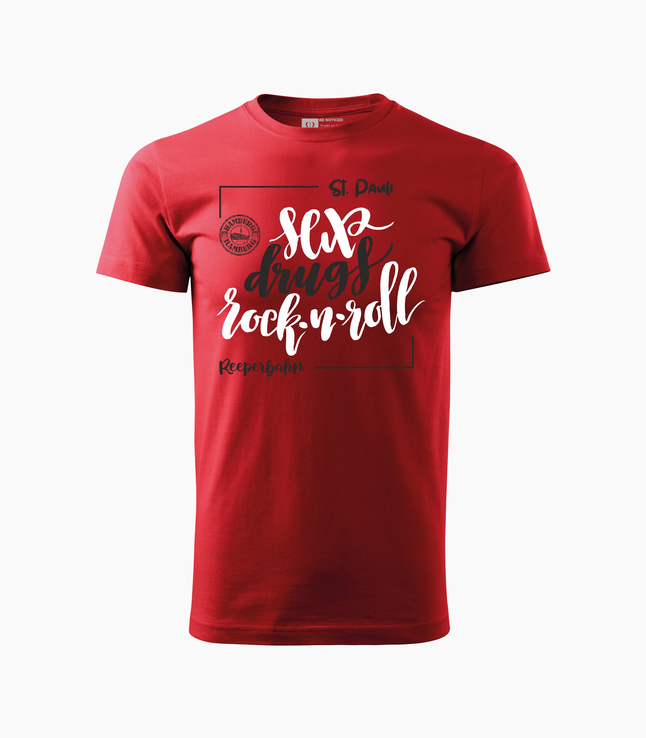 Hamburg Round neck T-Shirt Unisex-RRT40 - Robin Ruth