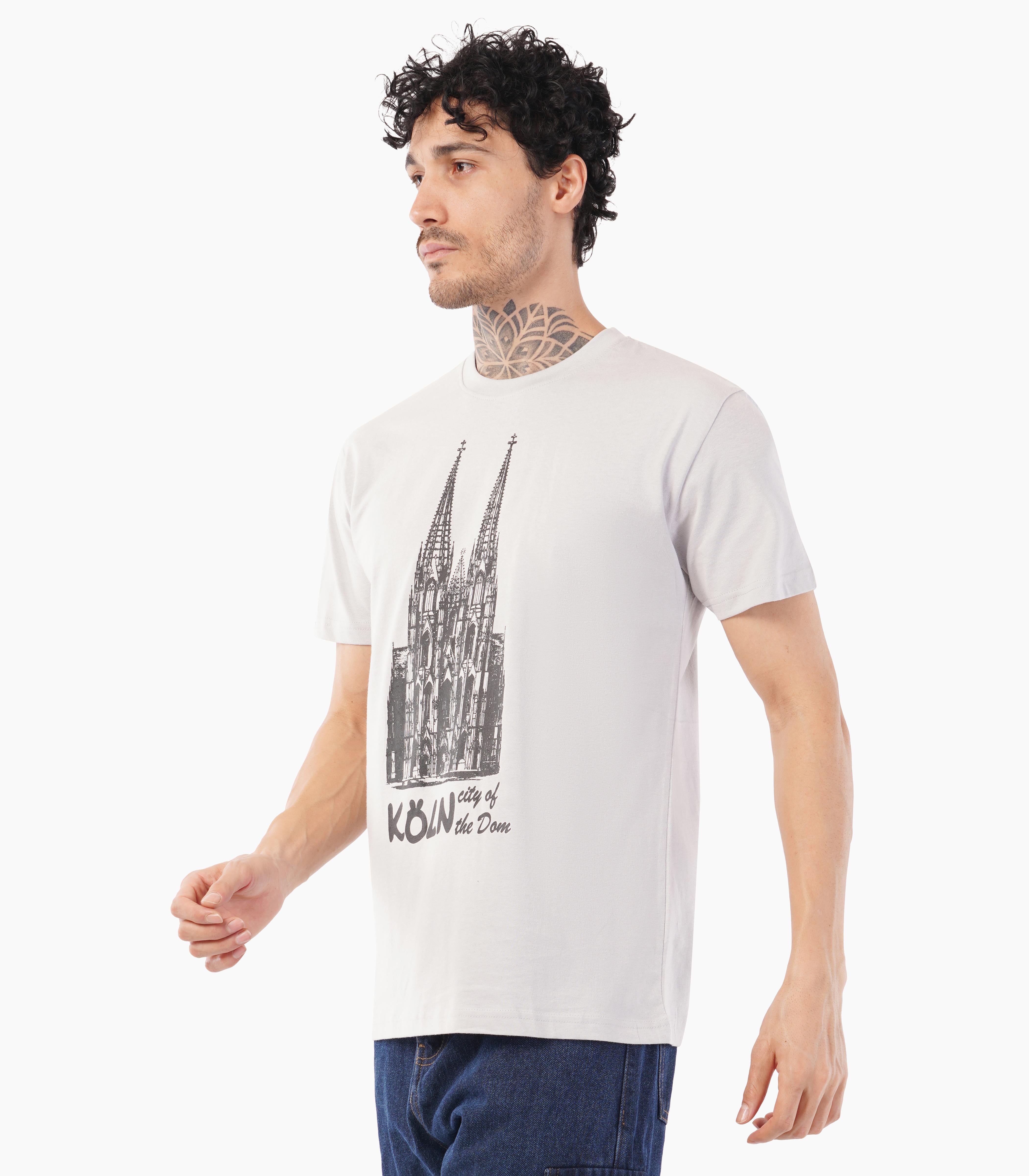 Köln Round neck T-Shirt Unisex-RRT427