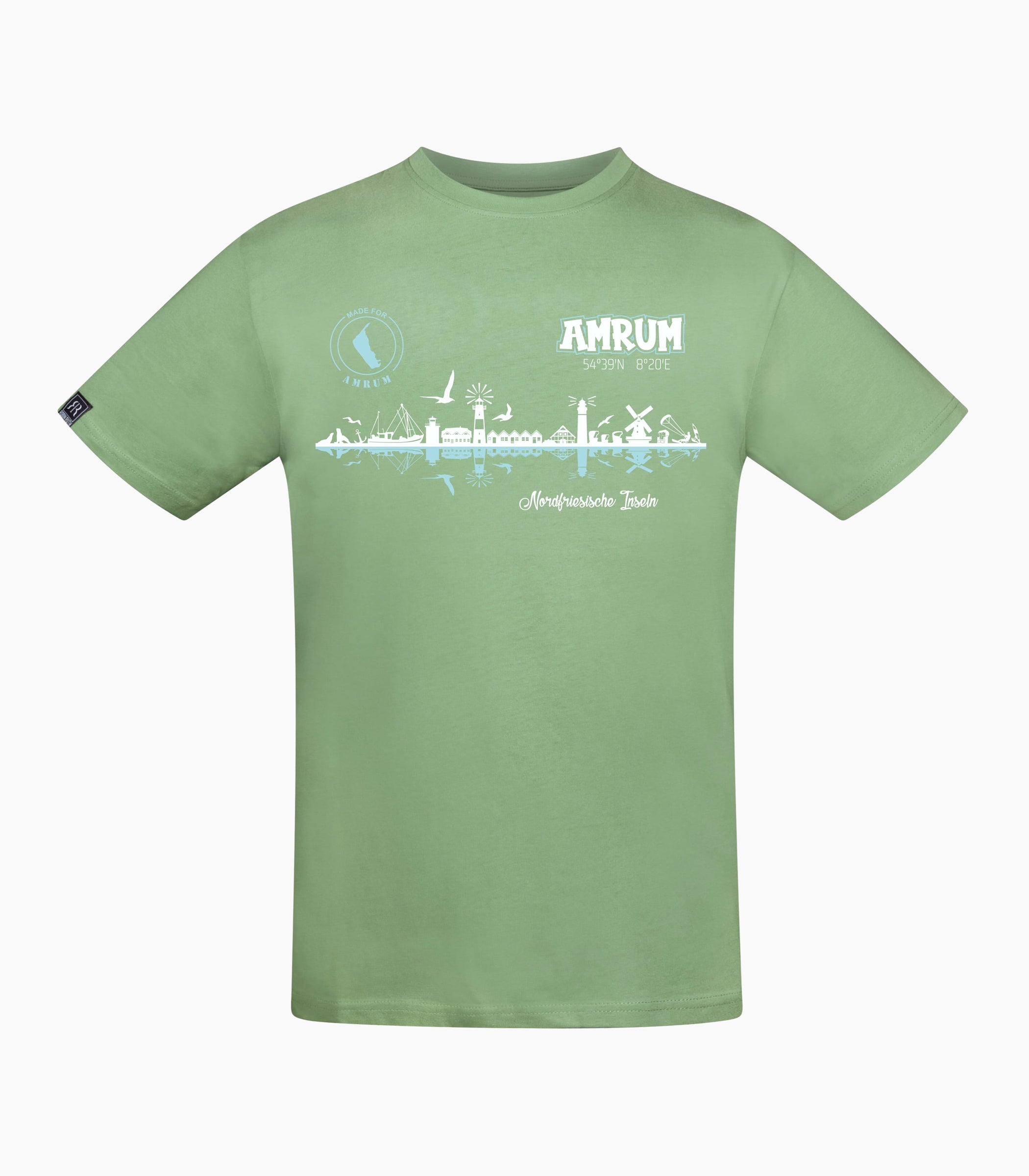 Amrum Round neck T-Shirt Unisex-RRT83 - Robin Ruth