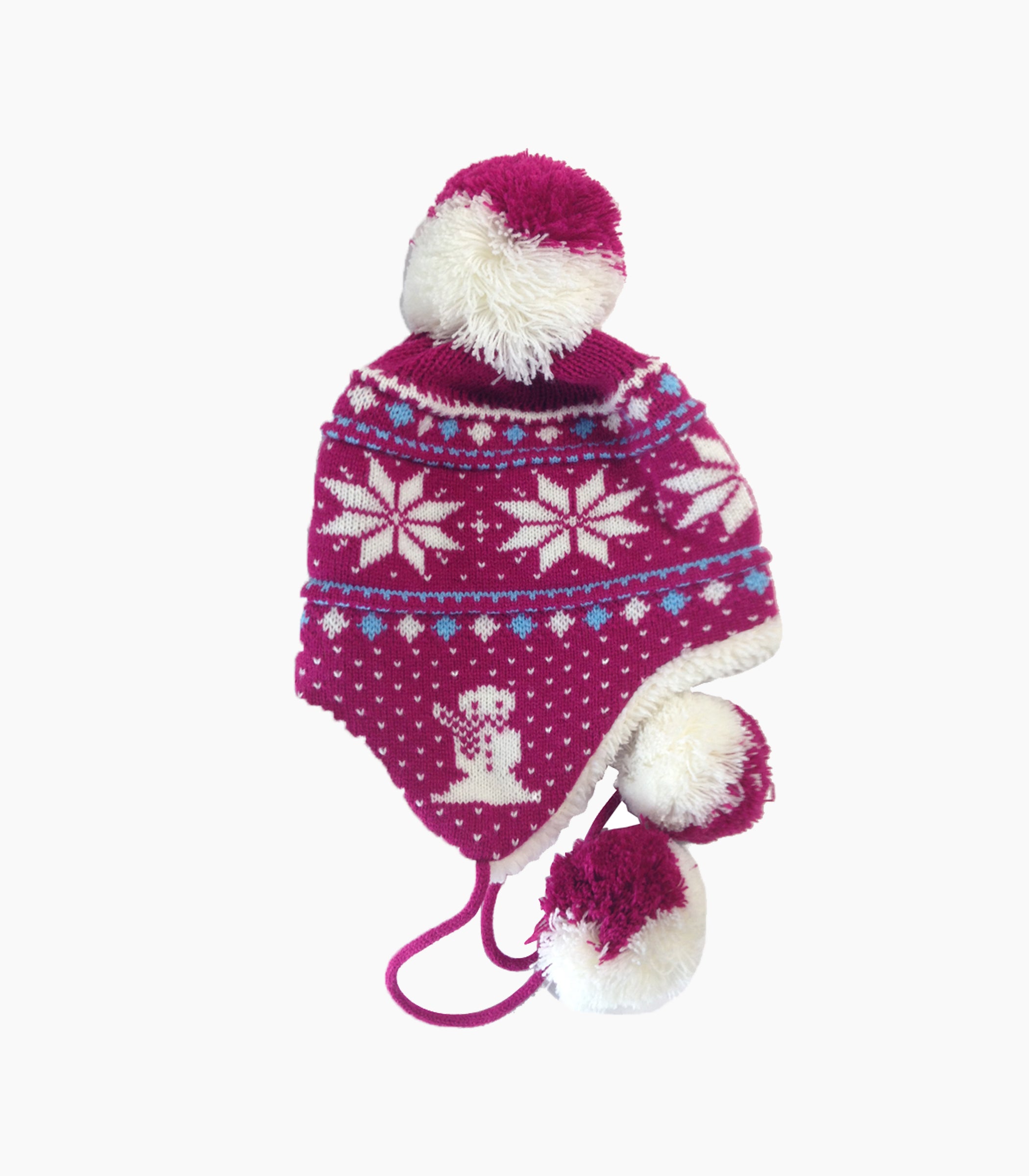 Purple ski hat on sale