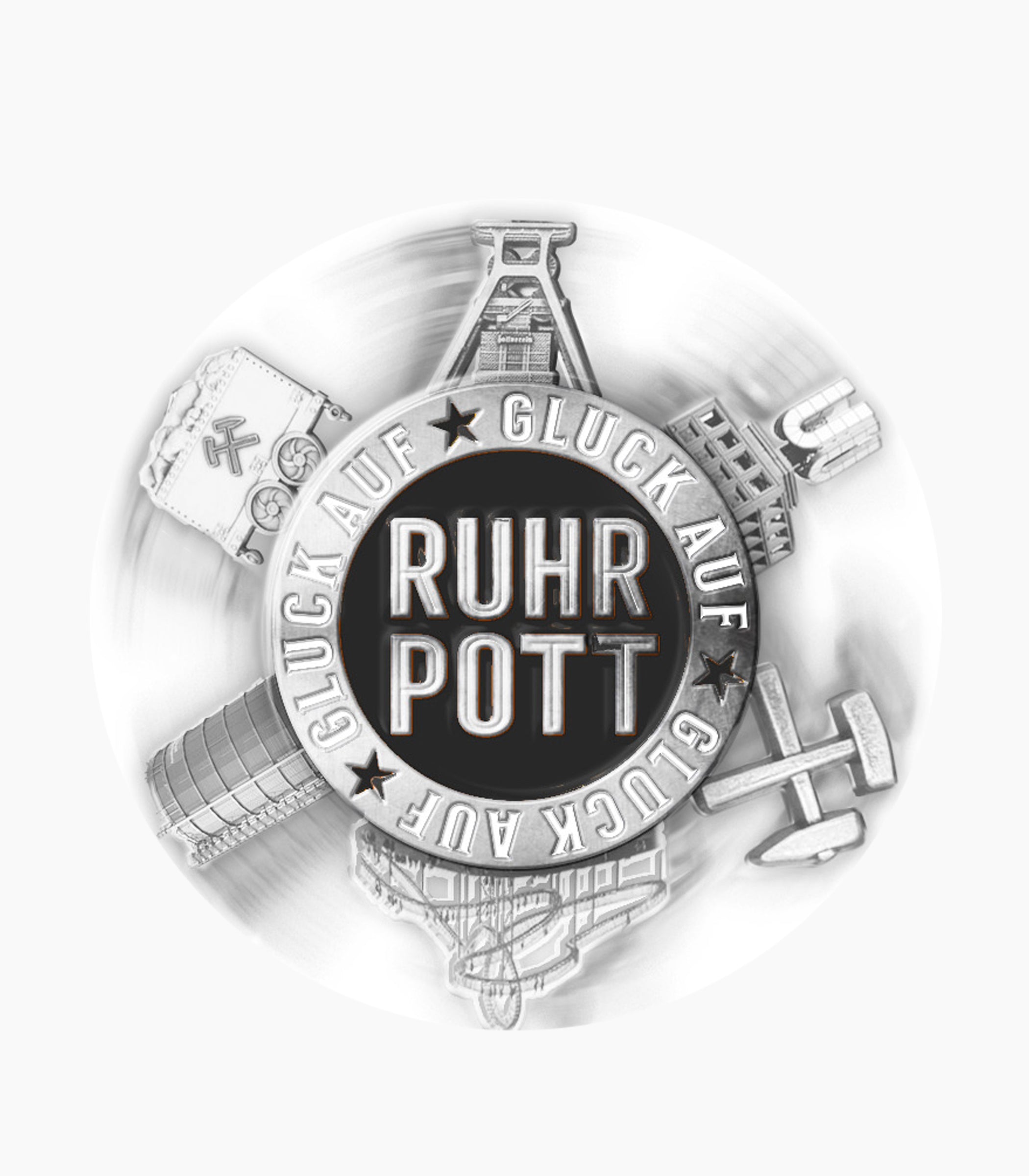 Ruhrpott Magnet Spinner - Robin Ruth