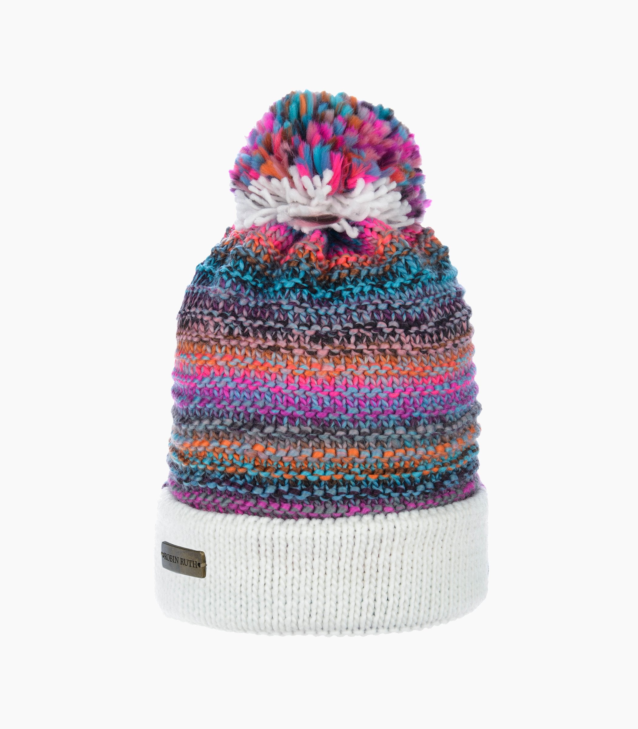 Neutral Winterhat with Pompon - Robin Ruth